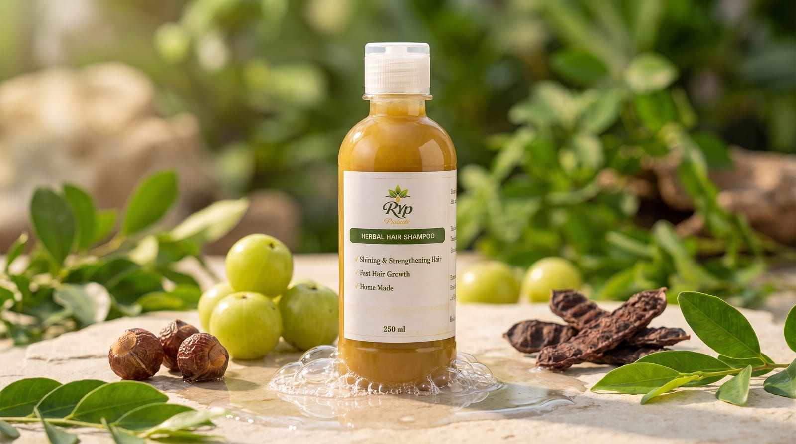 Herbal Shampoo and Sulfates: What It Actually Means