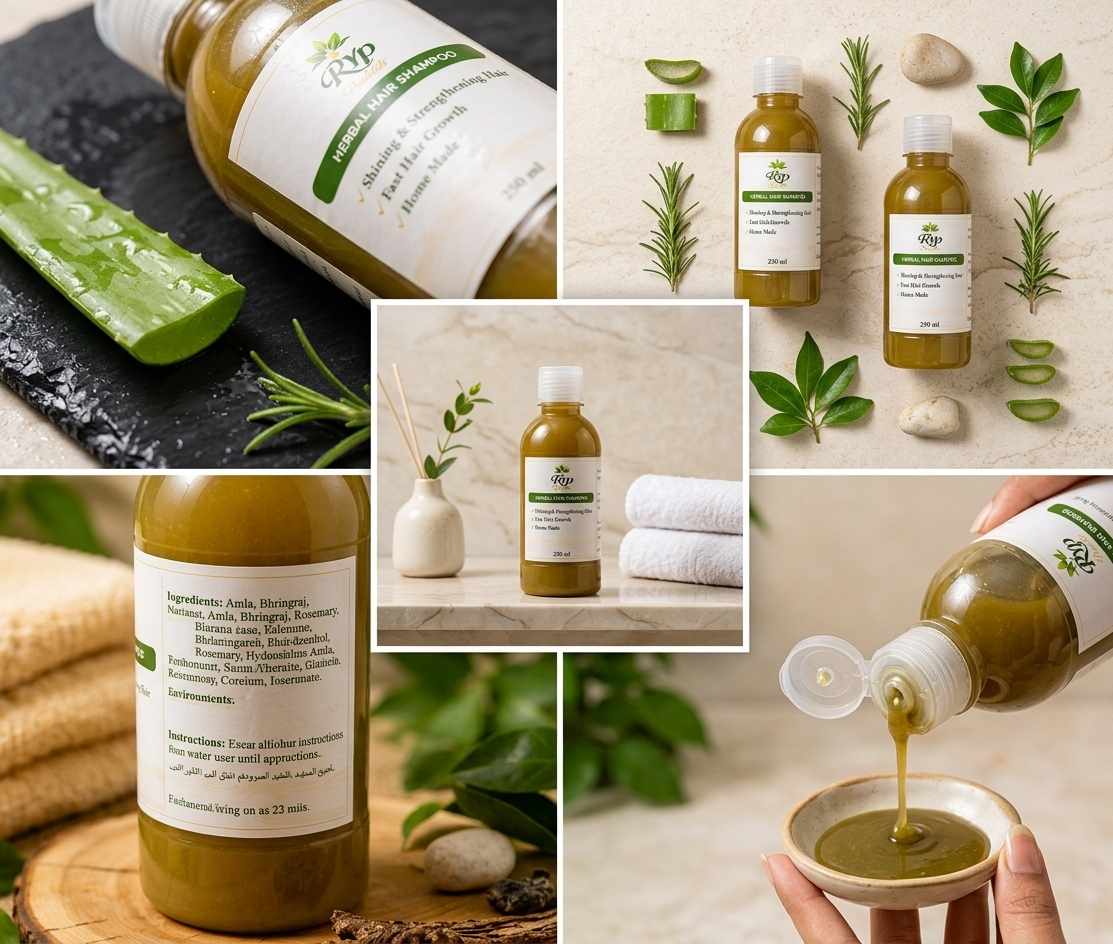 How to Use Herbal Shampoo for Hair Fall, and What to Expect